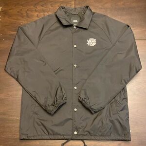 Vans - Coach’s Jacket - Size XL - Black - Condition 9.5/10.